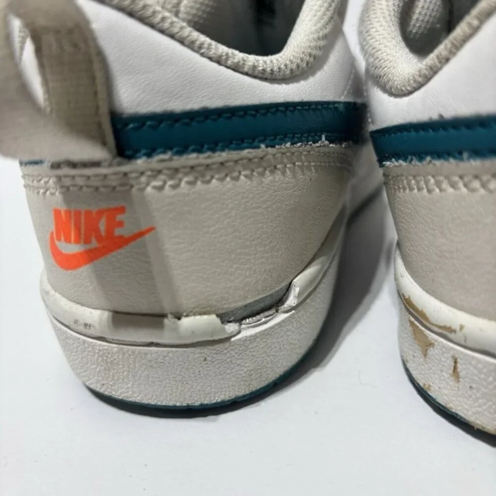 Nike Kids’ Court Borough 2 Low Sneakers, Size 2.5Y
